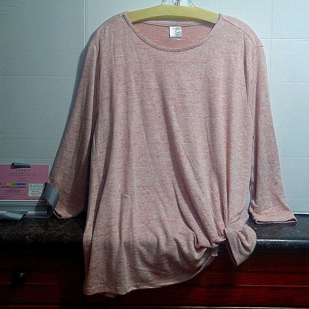 Serra Ladies Front Knot Top....Size XL
